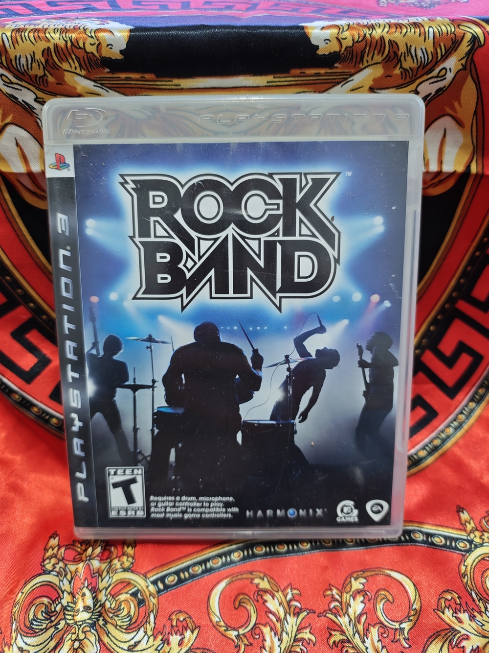 Sony PlayStation 3 Rock Band - Black and Blue Cover Art